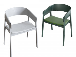 designer chairs levanessy by romatti Model 3D