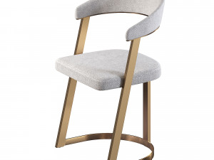 designer chair dining chair dexter 3D Model
