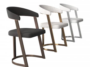 designer chair dining chair dexter 3D Model