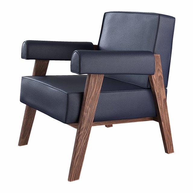 designer armchair chair milo by eichholtz 3Dモデル .c4d .max .obj .3ds .fbx .stl .blend 