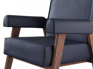 designer armchair chair milo by eichholtz 3Dモデル