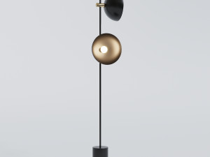 floor lamp zena by romatti 3Dモデル