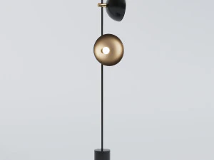 floor lamp zena by romatti 3D Model