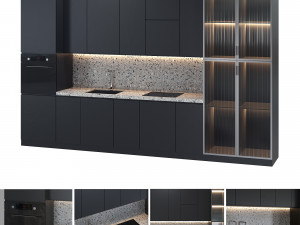 modern kitchen 3D Model