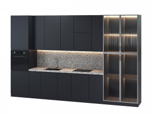 modern kitchen 3Dモデル