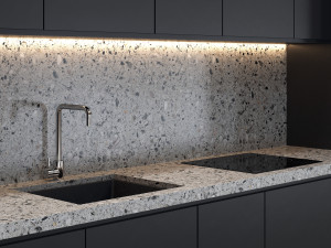 modern kitchen 3Dモデル