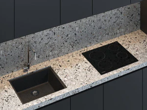 modern kitchen 3D Model
