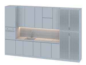 modern kitchen 3Dモデル