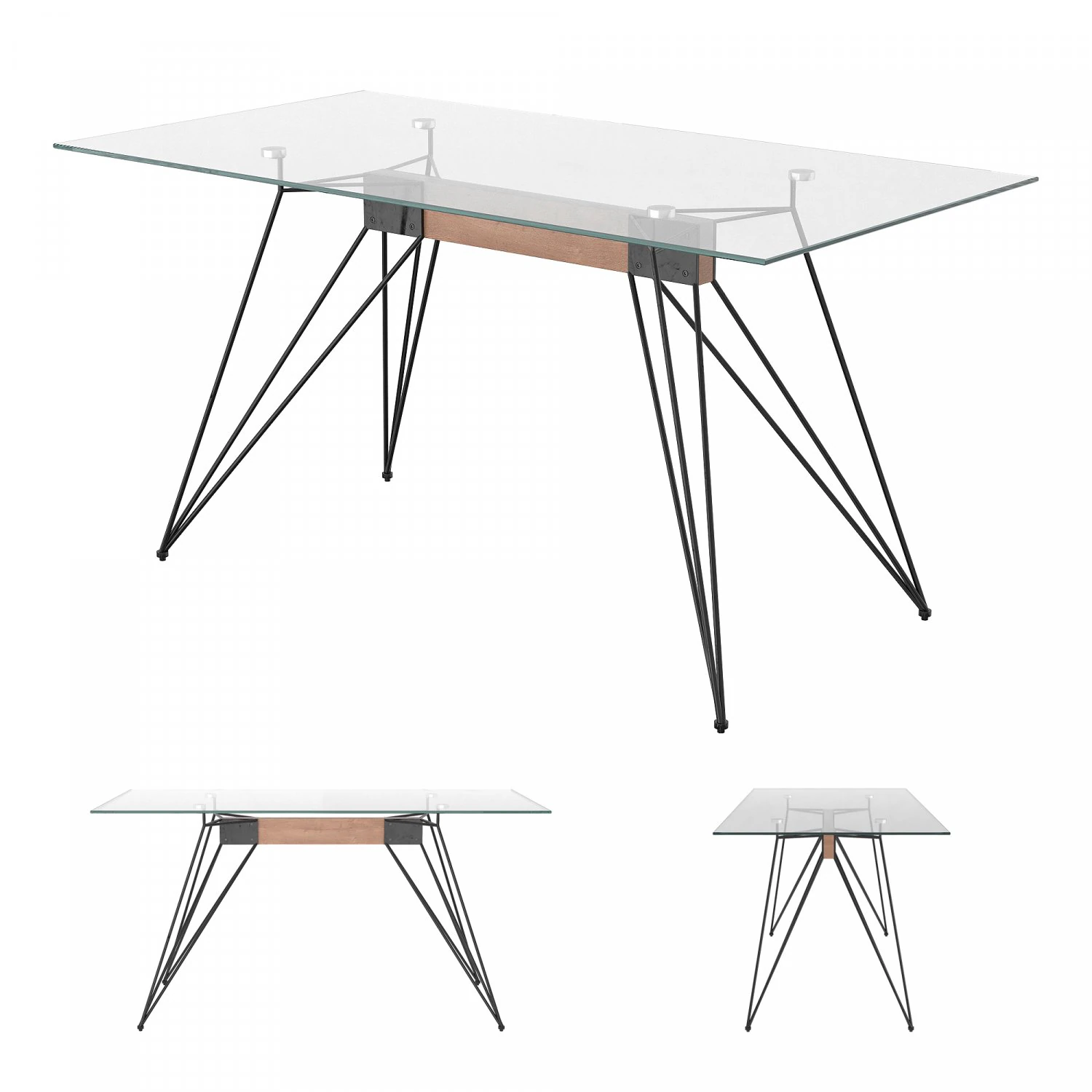 dining table cattaniobj 3D Model .c4d .max .obj .3ds .fbx .stl .blend 