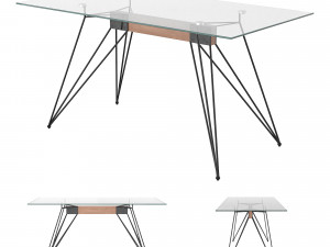 dining table cattaniobj 3Dモデル