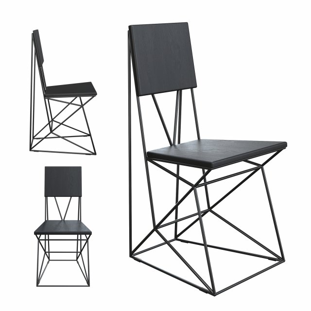support chair dining chair by levantin design 3D 模型 .c4d .max .obj .3ds .fbx .stl .blend 