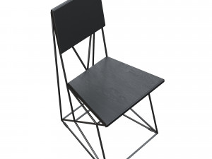 support chair dining chair by levantin design 3D 模型