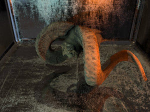 3d ram model 3D-Modell