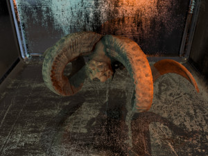 3d ram model 3D-Modell