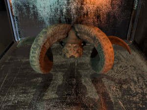 3d ram model 3D-Modell