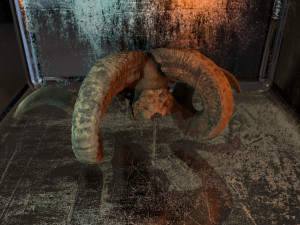 3d ram model 3D-Modell