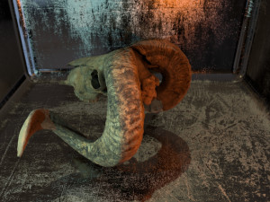 3d ram model 3D-Modell