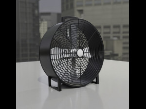 industrial fun 3d model 3Dモデル