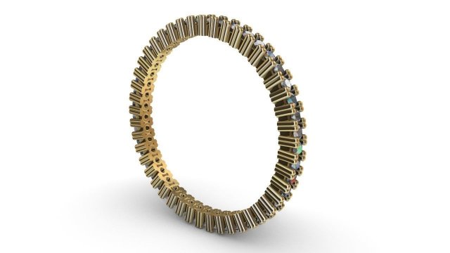 eternity women ring - 3d print model 3D प्रिंट मॉडल .c4d .max .obj .3ds .fbx .stl .blend 