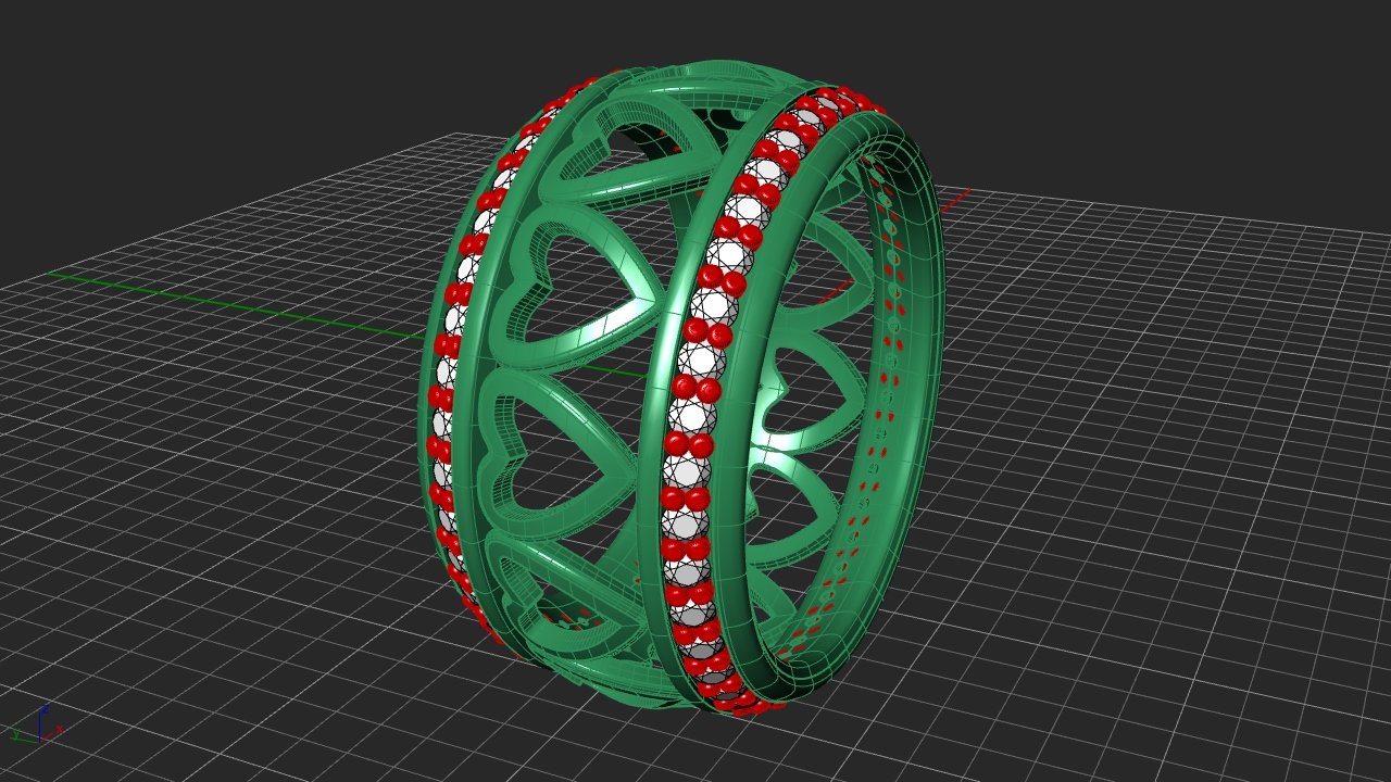 3d model ring