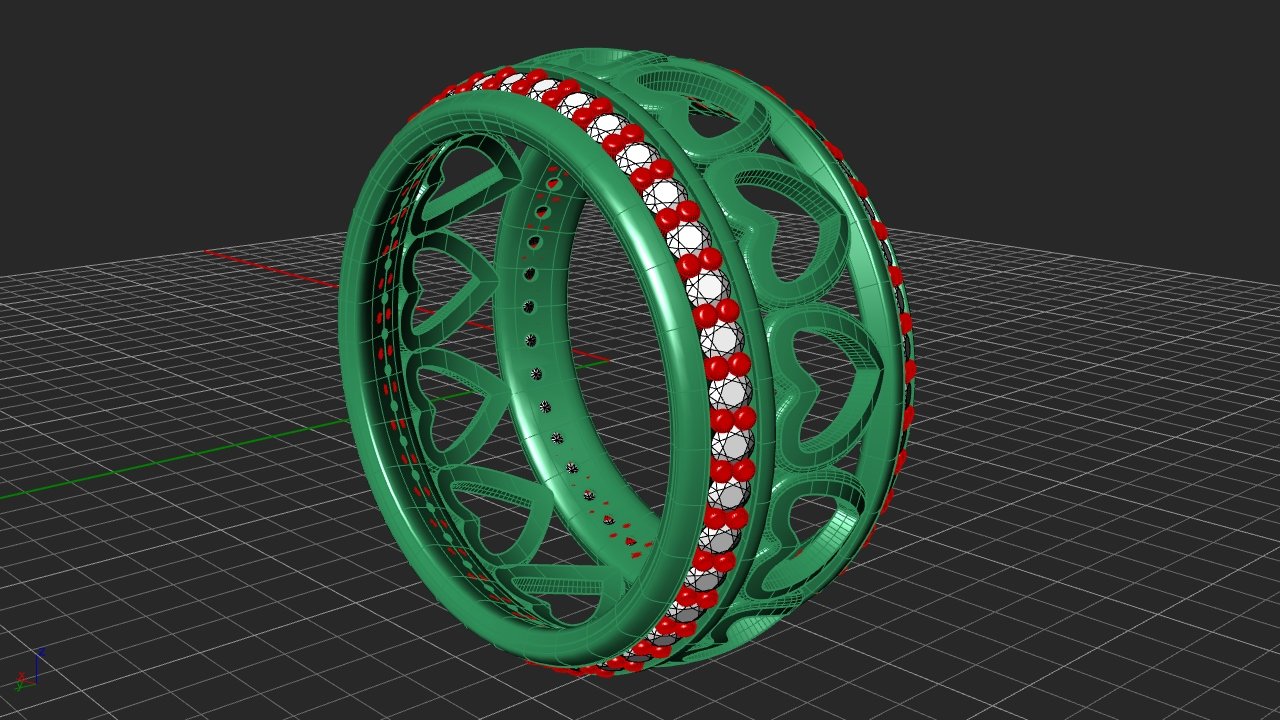 3d model ring