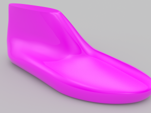 mens casual shoe last 3D Print Model