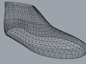 mens casual shoe last Modèles 3D en vedette