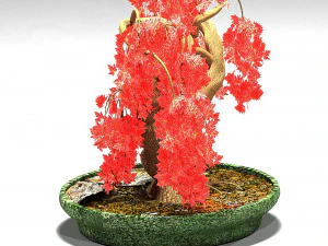 arce rojo Modelo 3D