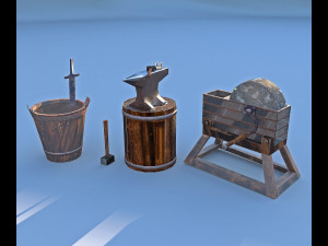 old smithy 3D-Modell