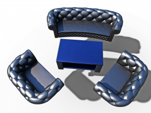chester sofa 3D Model