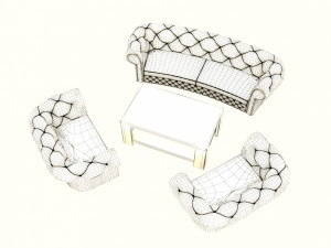 chester sofa Model 3D