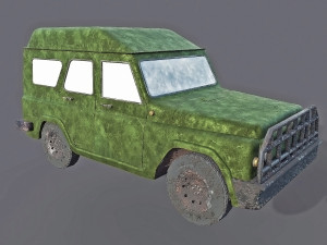 uaz hunter Modello 3D
