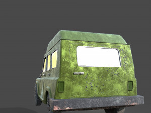 uaz hunter Modello 3D