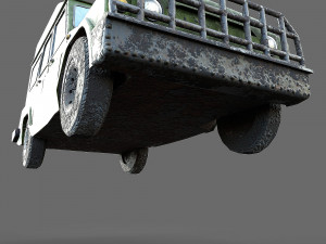 uaz hunter Modello 3D