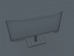 sci fi monitor 3D Model
