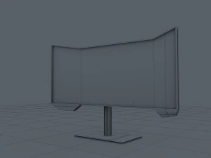 sci fi monitor 3D Model