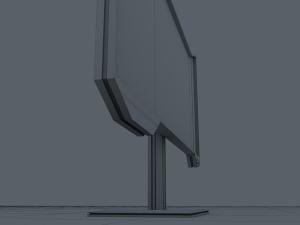 sci fi monitor Modelo 3D
