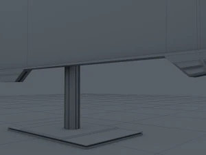 sci fi monitor 3D Model