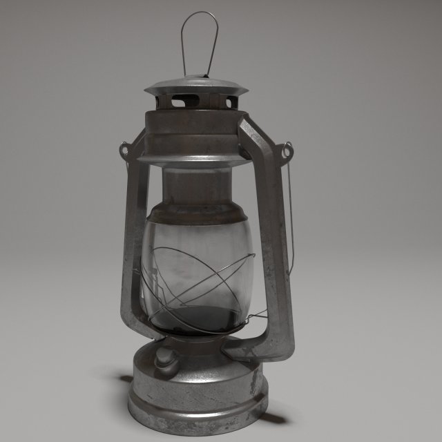 lantern Model 3D .c4d .max .obj .3ds .fbx .stl .blend 