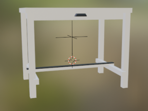 table from ikea - nordviken Model 3D