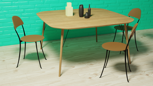 Chairtables Modello 3D .c4d .max .obj .3ds .fbx .stl .blend