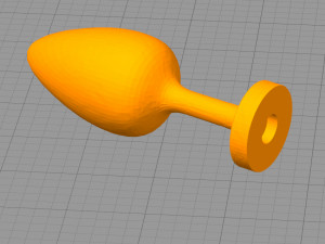 evil anal plug 3D-printmodel