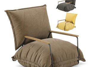 паперовий мала для крісла 3D Модель