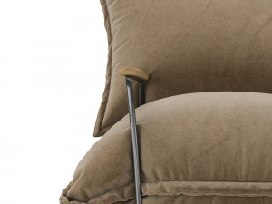 paper malafor armchair 3D मॉडल