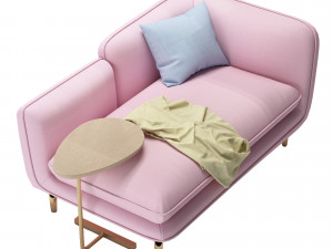 loveseat homary 3D Model