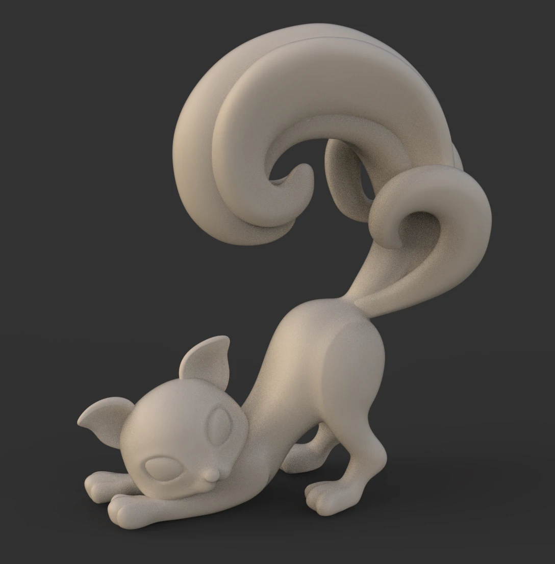 minicat 3D Model .c4d .max .obj .3ds .fbx .stl .blend 