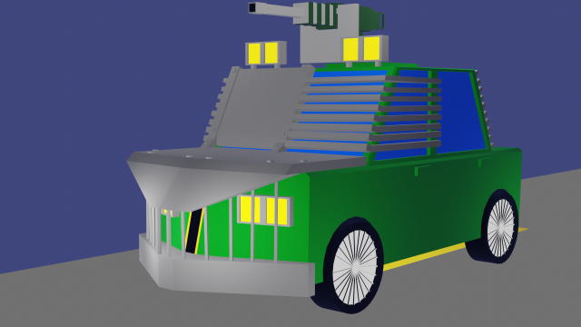 antizomibemachine 3D Model .c4d .max .obj .3ds .fbx .stl .blend 
