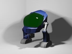 combat robot 3D 模型
