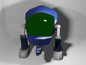 combat robot Model 3D