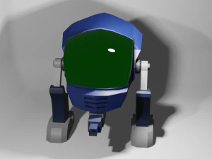 combat robot 3D Model